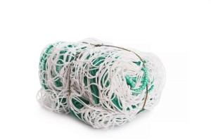 Siatka do bramki 7,32x2,44 PE 3 mm 80/200 biało-zielona