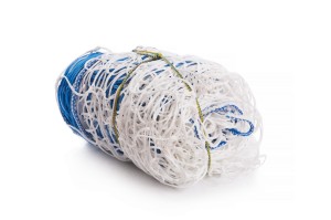 Siatka do bramki typu Żak 3x1,55 PE 4 mm 80/100 biało-niebieska