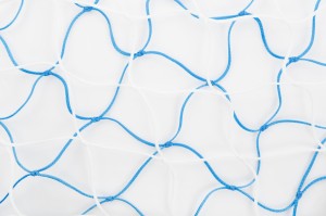 Siatka do bramki 3x2 PP/b 3 mm 80/100 biało-niebieska